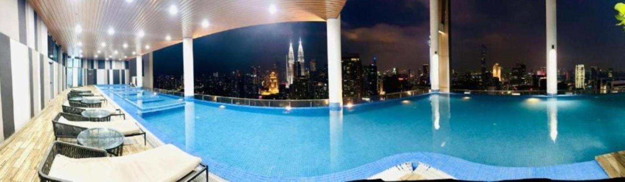 Apartamento The Luxe Colony Klcc By Sky Pool Kuala Lumpur Exterior foto